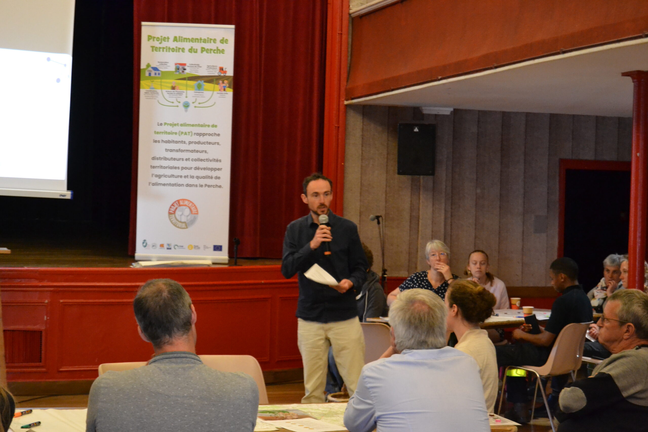 Animation pour un projet Alimentation dans le Perche